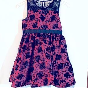 HaraJuku Mini Pink and Black Party Dress